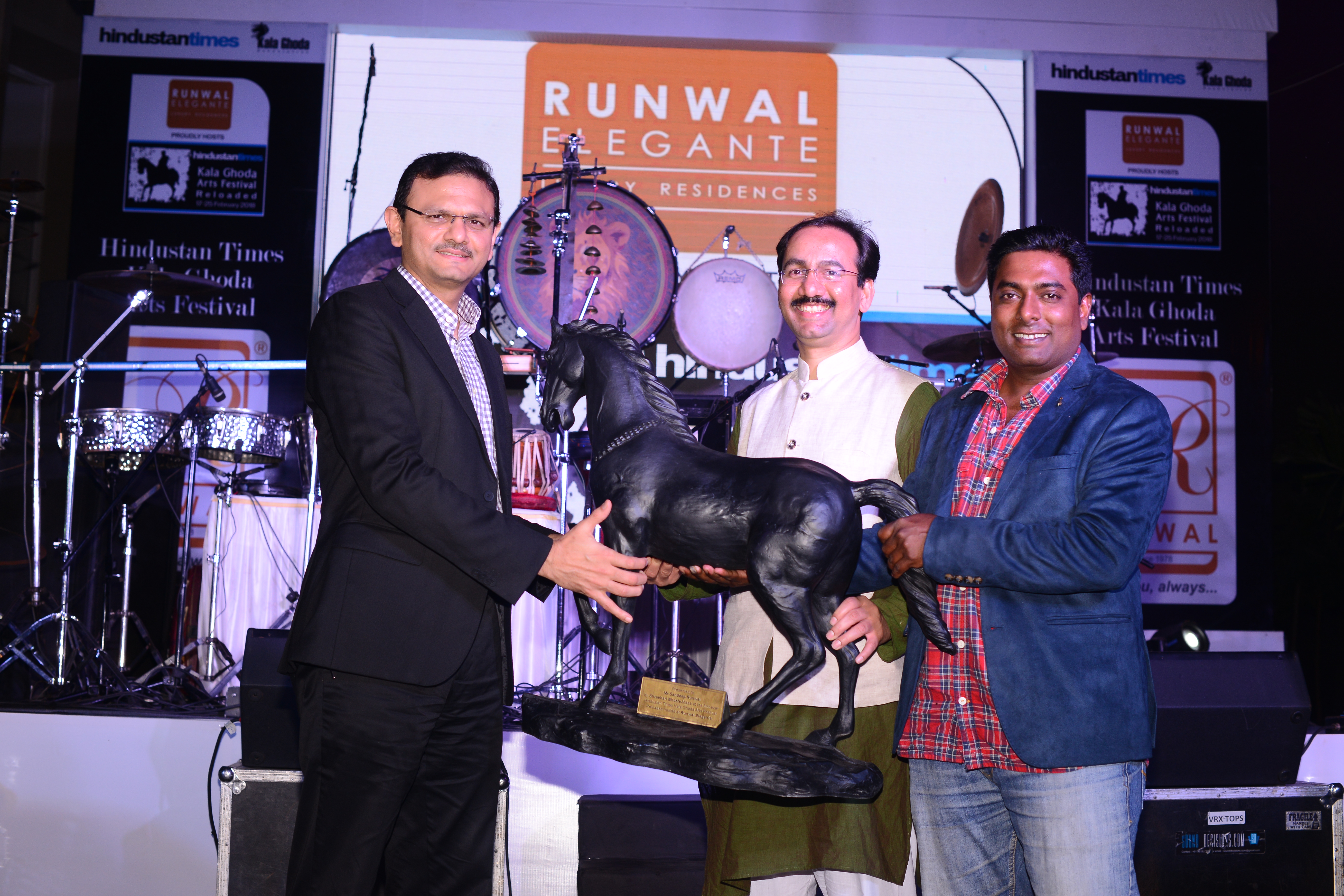 Sandeep Runwal, MD of Runwal Group presented the Kala Ghoda at the format reloaded in the western suburbs