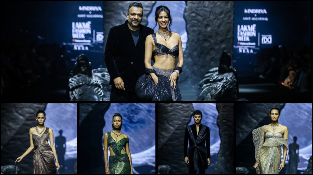 Indriya Amit Aggarwal Orizon Lakme Fashion Week 2026 runway jewellery couture