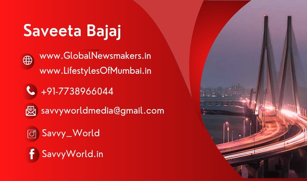 About us : Saveeta Bajaj Founder Savvy World Media